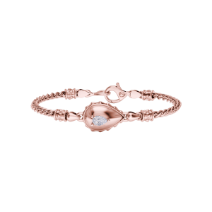 Rain Grand Chain Bracelet in 18K Rose Gold