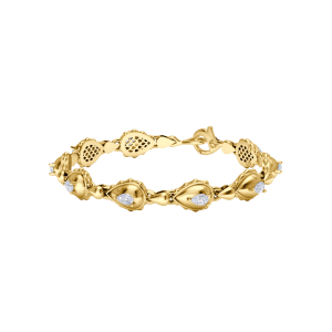 Rain Classic Bracelet in 18K Yellow Gold