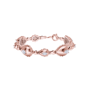 Rain Grand Duo Bracelet in 18K Rose Gold