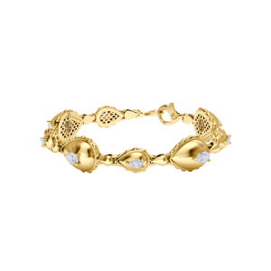 Rain Grand Duo Bracelet in 18K Yellow Gold
