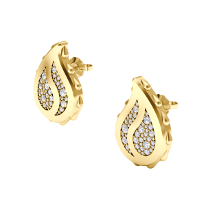 Signature Grand Earrings in 18K Yellow Gold
