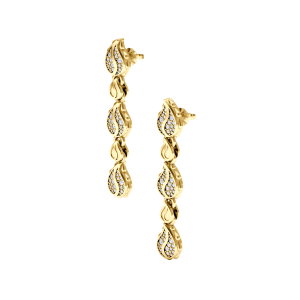 Signature Classic Dangles in 18K Yellow Gold
