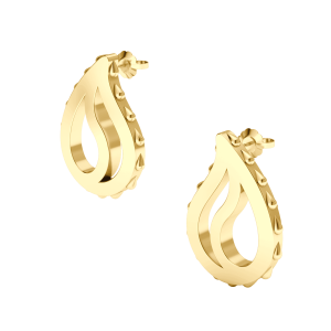 High Pure Royal Earrings in 18K Yellow Gold