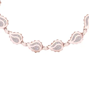 Signature Grand Necklace in 18K Rose Gold