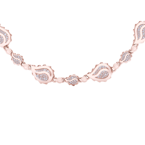 Signature Grand Duo Necklace in 18K Rose Gold