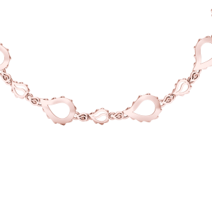 High Pure Grand Duo Necklace in 18K Rose Gold