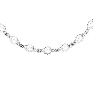 High Pure Classic Necklace in 18K White Gold