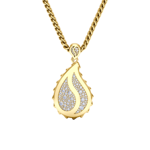 Signature Royal Pendant in 18K Yellow Gold