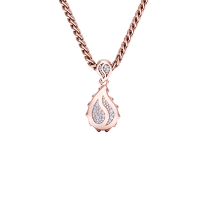 Signature Grand Pendant in 18K Rose Gold