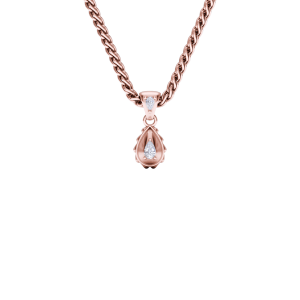 Rain Classic Pendant in 18K Rose Gold