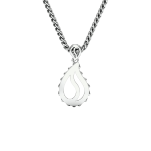 High Pure Royal Pendant in 18K White Gold