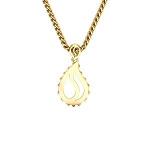 High Pure Royal Pendant in 18K Yellow Gold