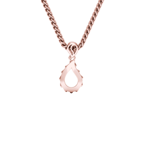 High Pure Grand Pendant in 18K Rose Gold
