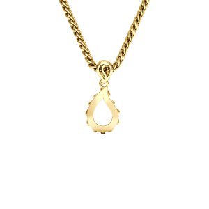 High Pure Grand Pendant in 18K Yellow Gold